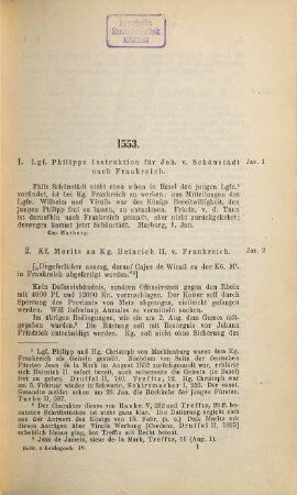 Beiträge zur Reichsgeschichte 1553 - 1555
