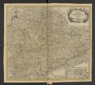 Nova et accuratißima Ducatus Würtenbergici : cum Territoriis conterminis Designatio