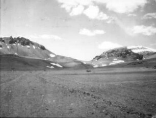 Indien. Kashmir. Ladakh. Karakorum. Aghil-Kette und Karakorum-Pass (5574 m) von Nord