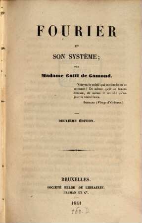 Fourier et son Système