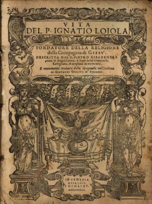 Vita del P. Ignatio Loiolae