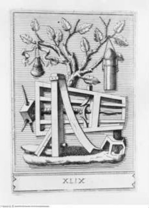 Memorie concernenti la città di Urbino dedicate alla Sagra Real Maestà di Giacomo III Re della Gran Bretagna, Horizontalbohrer; (Blatt 49)