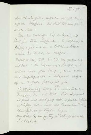 18r-22v 28.1.-30.1.1898 Schifffahrt Kreta - Port Said