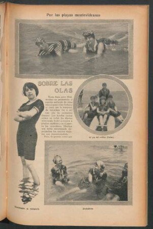 Sobre las olas : Por las playas montevideanas