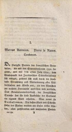 Zustand der neuesten Literatur, der Künste und Wissenschaften in Frankreich, 1