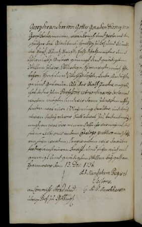 Befragung der Professoren zu einer möglichen Ernennung des Hofrats Penther zum außerordentlichen Professor.