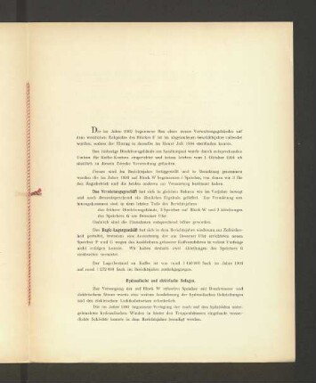 Hydraulische und elektrische Anlagen