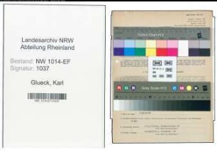 Entnazifizierung Karl Glueck , geb. 25.10.1909 (Kaufmann)