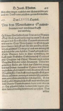 Das LXVIII. Capitel.