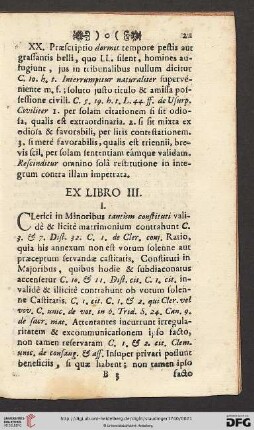 Ex libro III.