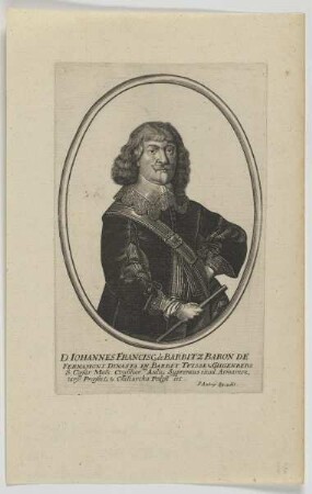 Bildnis des Iohannes Franciscus de Barbitz