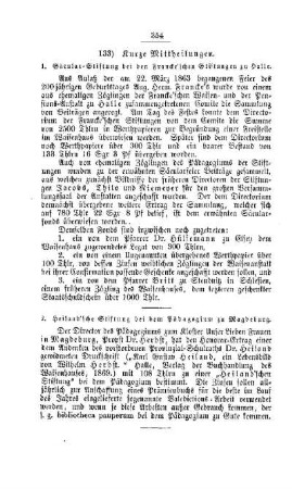 Kurze Mittheilungen : [II. Gymnasien und Realschulen]