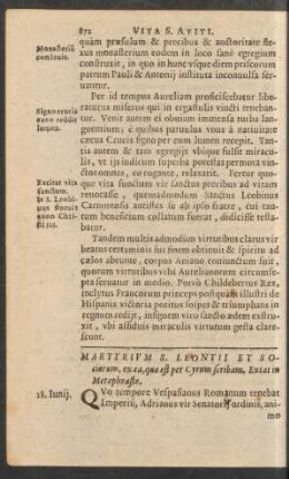 18. Iunii.