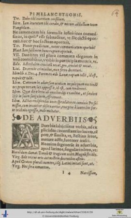 De Adverbiis