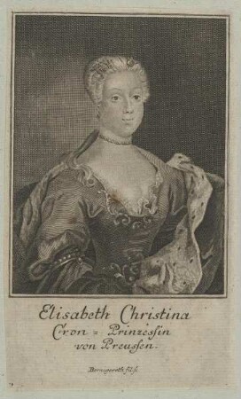 Bildnis der Kronprinzessin Elisabeth Christine