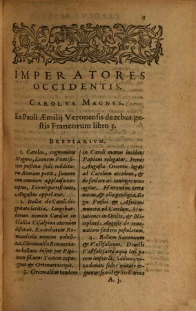Historiae Avgvstae Tomvs ..., 5. Ab Imperio Caroli Magni, ad Fridericum primum, cognomento Barbarossam, Rerum per 350. annos in Occidente aliisque Orbis partibus gestarum seriem & circunstantias explicans