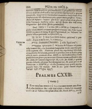 Psalmus CXXIII.