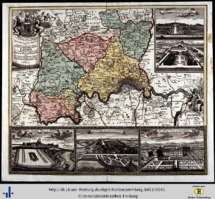 Accurater Grundriß und Gegend der Königl. Groß-Brittannischen Haupt- und Residentzstadt London