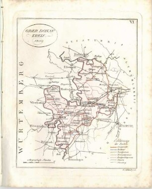 Ober-Donau-Kreis : 1809