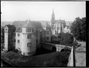 Hardheim Schloss Ansicht von Nordosten