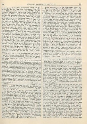 202-203 [Rezension] Siemer, Polykarp M., Geschichte des Dominikanerklosters Sankt Magdalena in Augsburg