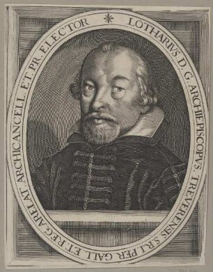 Bildnis des Lotharivs Archiepiscopvs Treverensis