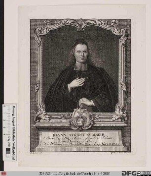 Bildnis Johann August Maier