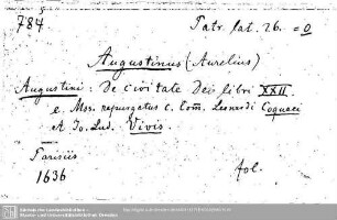 Patres Latini 0026
