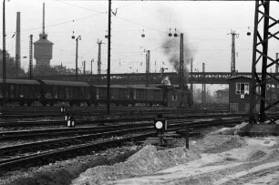 Erweiterung und Umbau des Karlsruher Rangierbahnhofs.