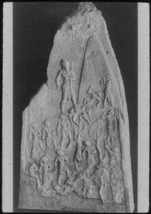 Paris, louvre, Siegesdenkmal d. Naramsin von Akkad