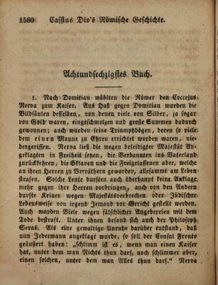 Cassius Dio's römische Geschichte, 13