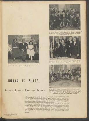 Bodas de plata - Dupont Aguiar-Martínez Correa