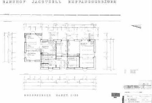Jagstzell: Empfangsgebäude Erdgeschoß