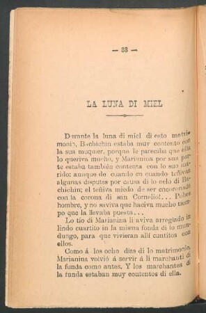La luna di miel