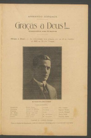 Graças a deus!... : Comedia em 3 actos