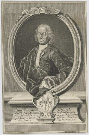 Bildnis des Paul Benjamin Erfurth