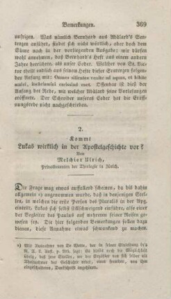 369-377 Kommt Lukas wirklich in der Apostelgeschichte vor?