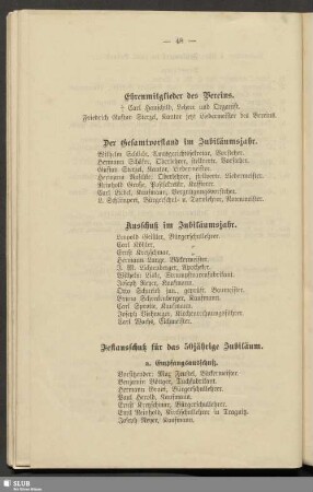Der Gesamtvorstand im Jubiläumsjahr