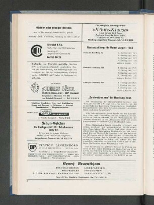 Rentenzahlung für Monat August 1966