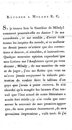 Réponse.