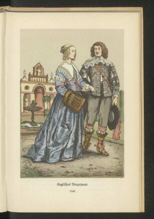 Englisches Bürgerpaar, 1640