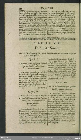 Caput VIII. De Spiritu Sancto
