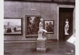 Blick in die Ausstellung der Nationalgalerie, 2.Cornelius-Saal