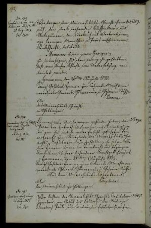 Ernennung des Professors Bergmann zum Mitglied der Universitätsgerichtsdeputation.