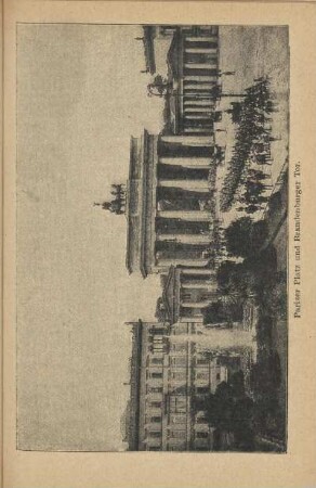 Pariser Platz und Brandenburger Tor