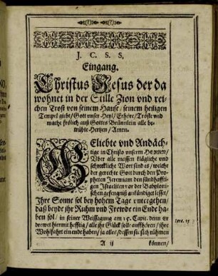 [Christliche LeichPredigt]