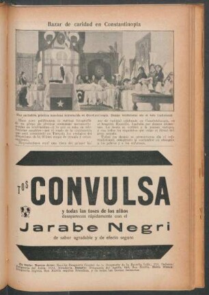 Bazar de caridad en Constantinopla