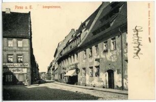 Pirna. Langestraße