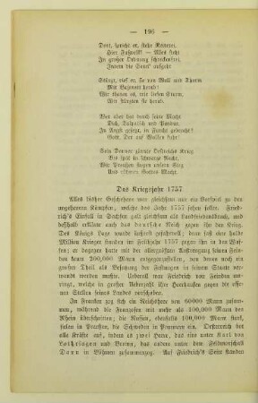 Das Kriegsjahr 1757