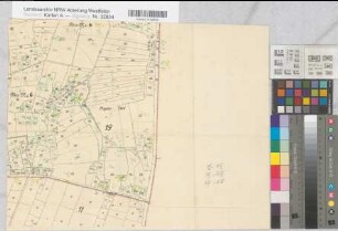 Kirchhellen (Kirchhellen), Umlegung Holthausen, Schätzungsriß Nr. 5 Flur 11,19